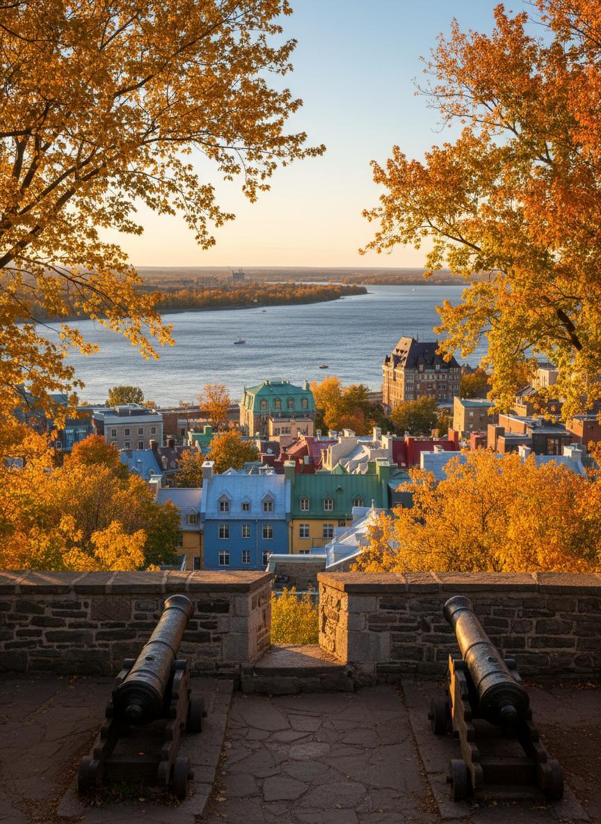 Quebec City autumn