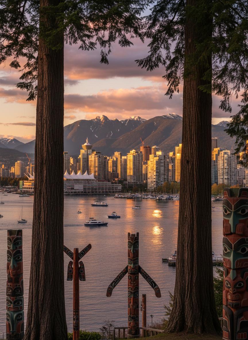 Vancouver skyline